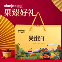 鲜记(FRESHKEE)果臻礼1.368kg/提 休闲食品混装组合礼