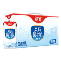 德亚 原味风味酸牛奶200ml*10盒/提