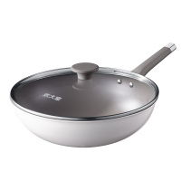 炊大皇(COOKER KING)瓷晶炒锅不粘锅易洁少油烟32cm CJ32CG