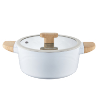 炊大皇(COOKER KING)奶糖系列不粘汤锅24cm NT24TG