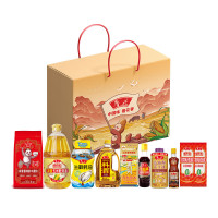 鲁花 十全十美礼盒E(1kg+2.8L+1100g+1676ml)