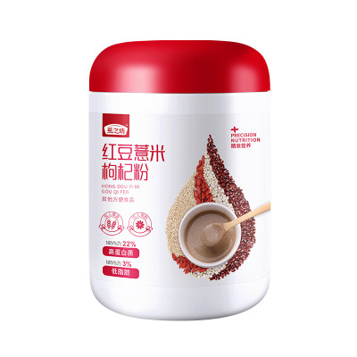 燕之坊 冲调谷物代餐早餐粉红豆薏米枸杞粉500g/罐