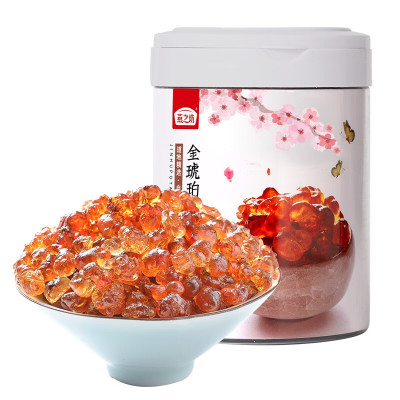 燕之坊 软糯易发泡胶原干货金琥珀桃胶200g