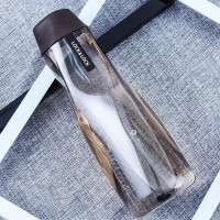 乐扣乐扣(LOCK&LOCK)随手冰峰杯 塑料水杯650ML HLC569BRW棕色