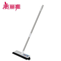 美丽雅 二合一清洁地板刷刮水一体刷子长柄硬毛浴室瓷砖清洁刷 多用地板刷HC051188