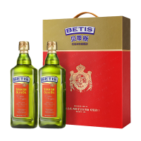 贝蒂斯 特级初榨橄榄油瓶装750ml*2/瓶礼盒
