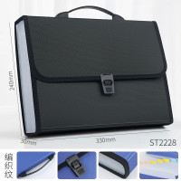 华杰手提风琴包黑色[升级加厚包边]ST2228