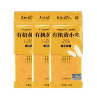 天地粮人 有机黄小米330g*3袋