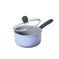 炊大皇(COOKER KING)匠紫系列麦饭石奶锅18cm JZ18NG