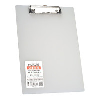 华杰A4无印风透明磨砂文件夹[10个装]H5110B