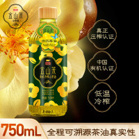 金龙鱼金山茶冷榨有机山茶油750ml瓶