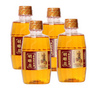 金龙鱼胡姬花古法小榨花生油400ml*4瓶 压榨一级食用植物油