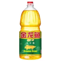金龙鱼精炼一级压榨大豆油1.8L桶