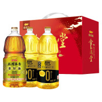 金龙鱼甾醇玉米油 1.5L+葵花仁油1.5L+菜籽油1.5L 金玉满堂礼盒装