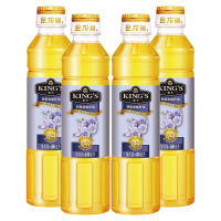金龙鱼KING'S特级压榨亚麻籽油400mL*4瓶