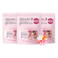 蔬果园天然玫瑰四合一洗衣凝珠持久留香浓缩洗衣液10g*6颗