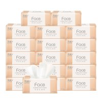 洁柔抽纸百花香味卫生纸3层120抽18包纸巾PR073-18E