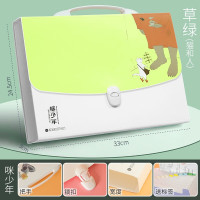 华杰手提风琴包草绿[咪少年]ST2213 10个装