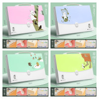 华杰手提风琴包颜色随机发[咪少年]ST2213 10个装