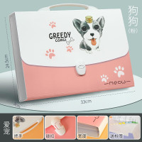 华杰手提风琴包粉色[爱宠/狗狗]ST2214 10个装