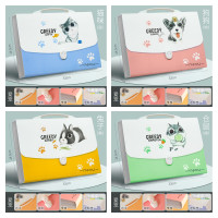 华杰手提风琴包颜色随机发[爱宠系列]ST2214 10个装