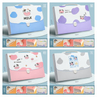 华杰手提风琴包颜色随机发[奶牛]ST2212 10个装