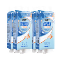 洁柔悬挂抽取式厕纸卫生纸立体压花4层4包1200抽JT015-04