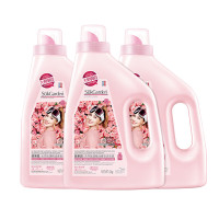 蔬果园天然玫瑰精油香氛洗衣液持久留香6KG(2KG瓶装*3瓶)