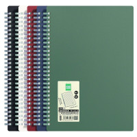 华杰简约软线圈本PR20325 B5墨黑色[10本装]