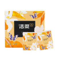 洁柔茉莉花香手帕纸4层12包JM227-12*3条