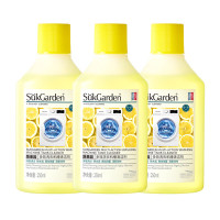 蔬果园洗衣机清洁剂除菌除垢去污除异味滚筒波轮洗衣机槽除霉清洗剂250ml*3瓶