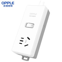 欧普照明 国标基础有线排插16A 250V~ 总控-1个16A五孔-大功率-1.8M 插线板S04-4101
