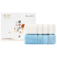 洁丽雅(grace)w0401抗菌毛巾两条装毛巾(单位:条)
