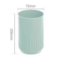 禧天龙KB-7311便携式杯子男女通用牙杯 基础款-雾青 抗菌牙刷杯