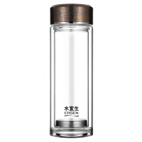 水宜生钛盖玻璃泡茶杯G810 380ml