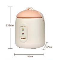 乐扣乐扣(LOCK&LOCK)电饭煲EJR2314WHT 1.2L