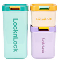 乐扣乐扣(LOCK&LOCK)玩趣密封罐三件套HTE824S3FU