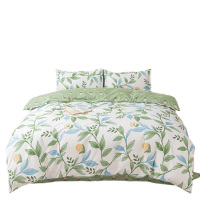 啄木鸟(plover)澳绒磨毛四件套-鹊桥花卉ZMN-AR006