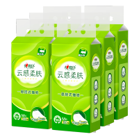 心相印DT20300(电商箱装)心相印云感300抽*6提四层悬挂式提装面巾纸(常规款)