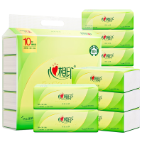 心相印T4035 心相印丝享系列28张三层纸餐巾10包*1提