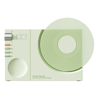 HYUNDAI时光黑胶唱片时钟蓝牙音箱YH-F170 青梅绿