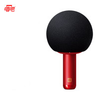唱吧小巨蛋无线K歌麦克风Q5-绯红色