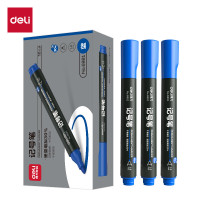 得力(deli)思达6881记号笔(蓝)(支)(50支装)