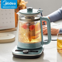 美的(Midea)多功能电水壶养生壶煮茶壶1.5L 榭湖银 YS02-I