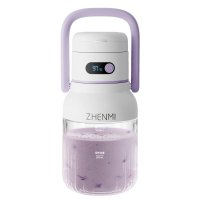 臻米大容量便携果汁机ZMGZ-J15 香芋紫