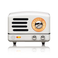 猫王音响小王子 OTR FM/蓝牙便携式音箱纯真白MW-2A