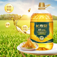 长寿花 压榨一级金胚玉米油 4L 非转基因物理压榨