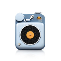 猫王·原子唱机B612便携式蓝牙音箱 童心蓝MW-P1