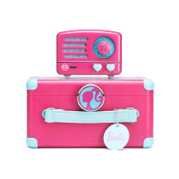 猫王OTR FM/蓝牙便携式音箱 芭比联名款MW-2A