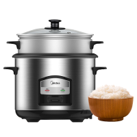 美的(Midea)电饭煲带蒸格加高蒸屉不粘内胆6.5L MG-AFG6570